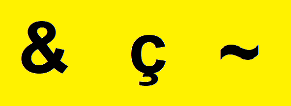 More symbols we use ...