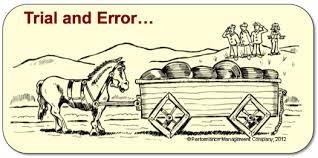 Trial and error